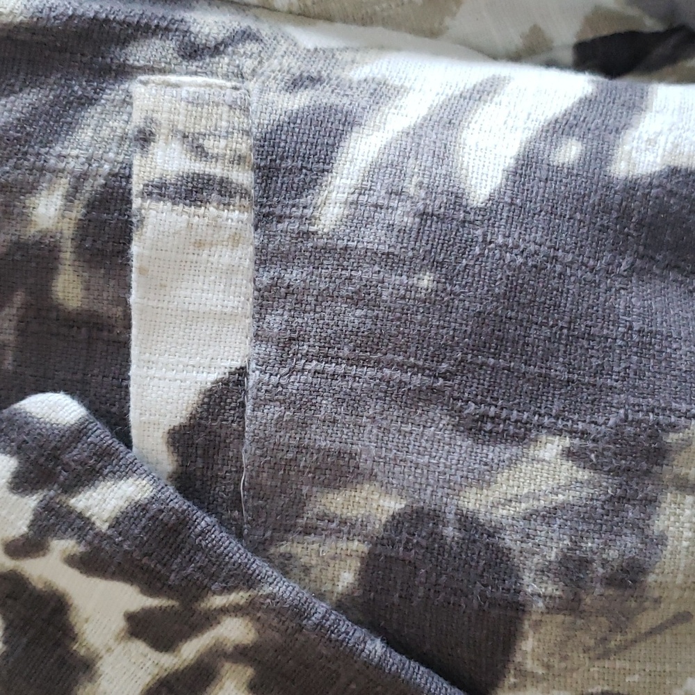 Coldwater Creek Floral Motif Blazer with Cinched Sleeves Size 10 Petite - Picture 5 of 9